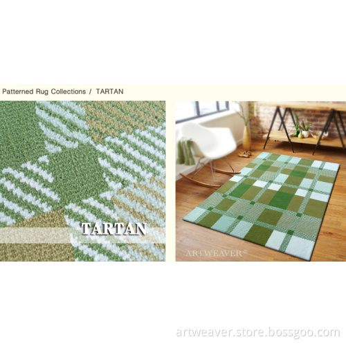Pattered Rug Collections Tartan